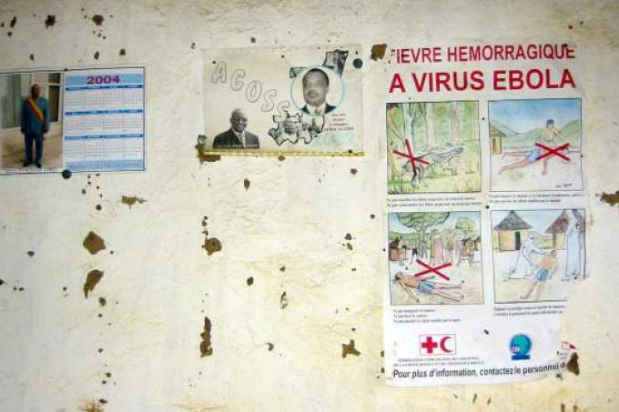 Cartaz ebola